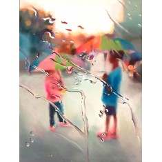 Hafsa Shaikh, 24 x 36 inch, Oil on Canvas, Figurative Painting, AC-HFS-053